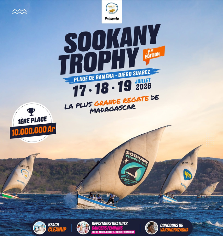 Sookany Trophy 2026, la plus grande régate de Madagascar