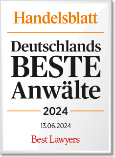 Classement du Handelsblatt – Les meilleurs avocats de l’Allemagne 2024
